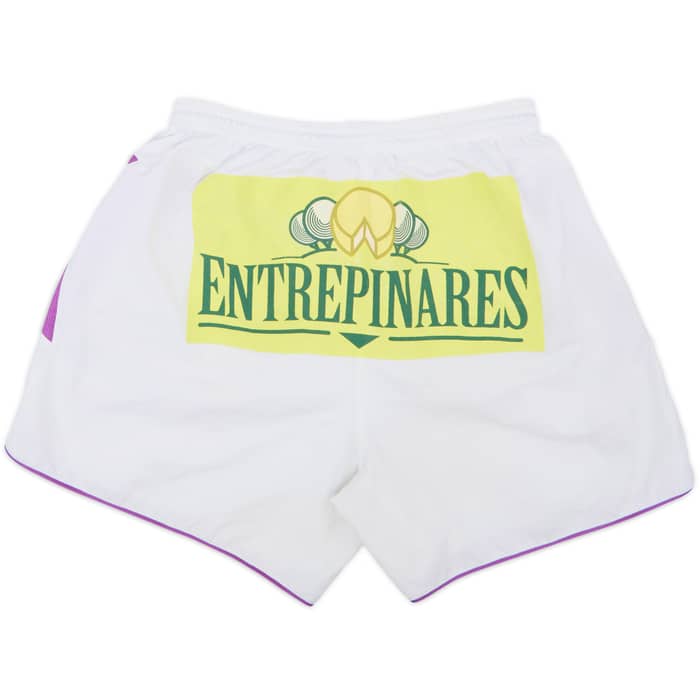 2003-04 Real Valladolid Player Issue Home Shorts #7 - 8/10 - (XL)