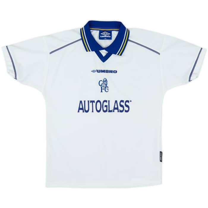 1998-00 Chelsea Away Shirt - 8/10 - (L.Boys)