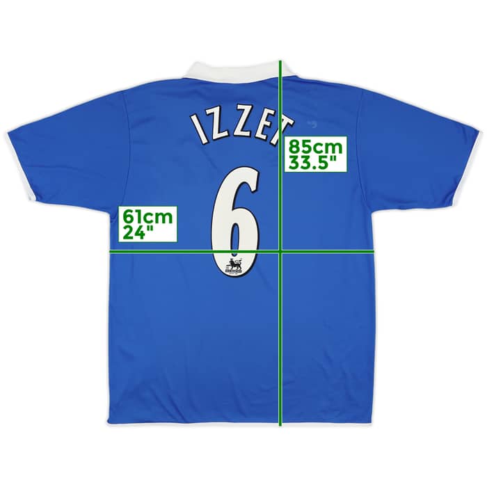 2004-05 Birmingham Home Shirt Izzet #6 - 6/10 - (XL)