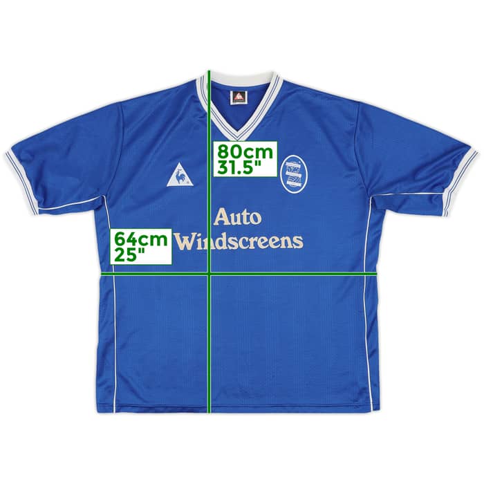 2000-01 Birmingham Home Shirt - 8/10 - (XXL)