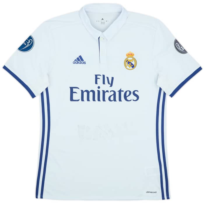 2016-17 Real Madrid Home Shirt - 6/10 - (M)
