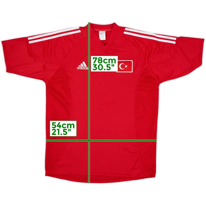 2002-03 Turkey Home Shirt - 8/10 - (M)