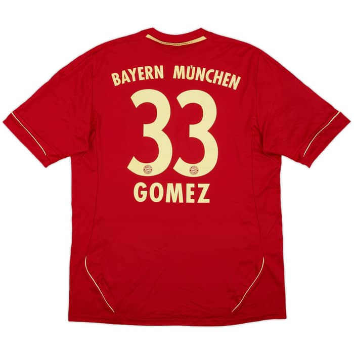 2011-13 Bayern Munich Home Shirt Gomez #33 - 6/10 - (L)