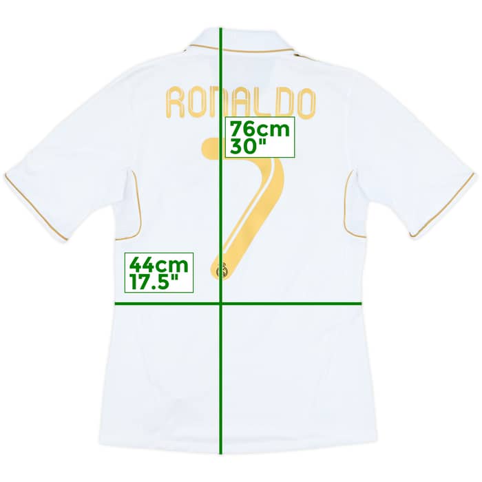 2011-12 Real Madrid Home Shirt Ronaldo #7 - 7/10 - (S)
