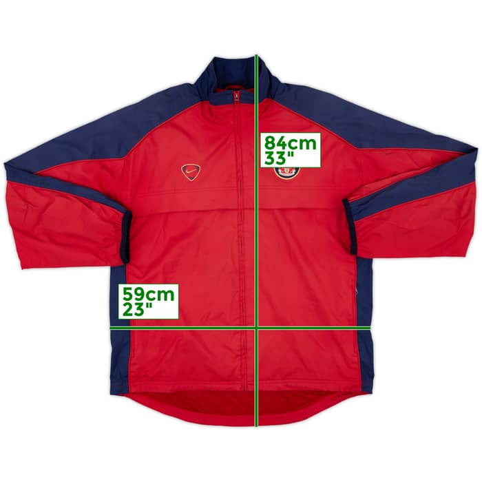 2000-01 Arsenal Nike Track Jacket - 8/10 - (M)