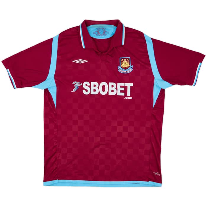 2009-10 West Ham Home Shirt - 5/10 - (XL)