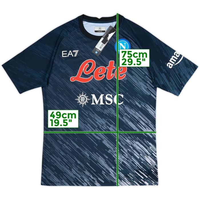 2022-23 Napoli Authentic Third Shirt (L)