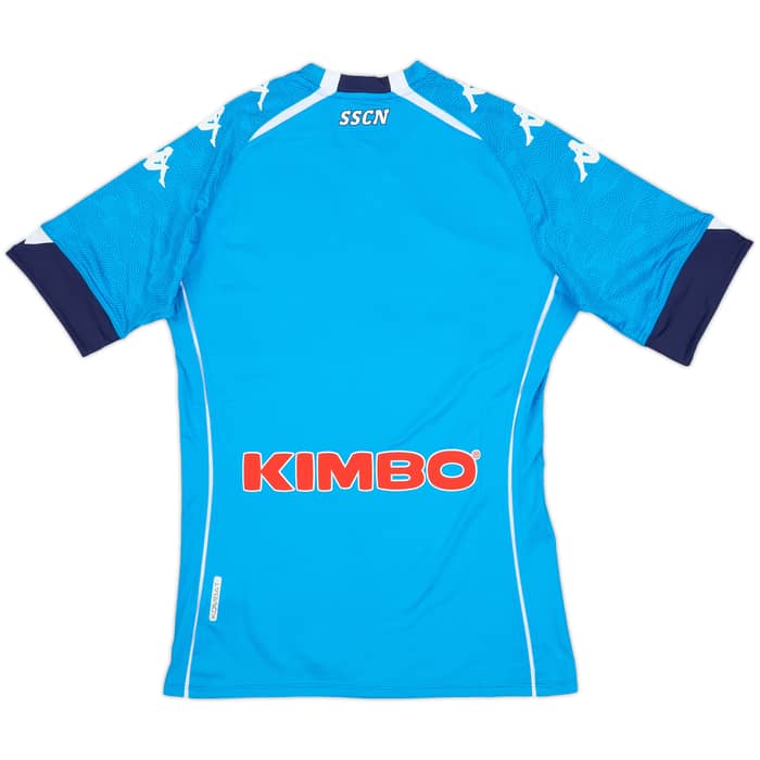 2020-21 Napoli Authentic Home Shirt (M)