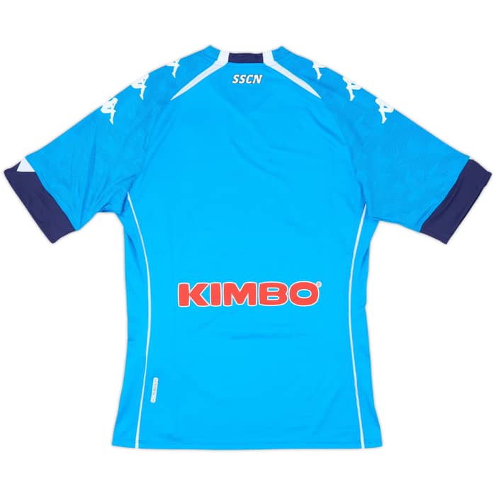2020-21 Napoli Player Issue Home Shirt - 10/10 - (XL)