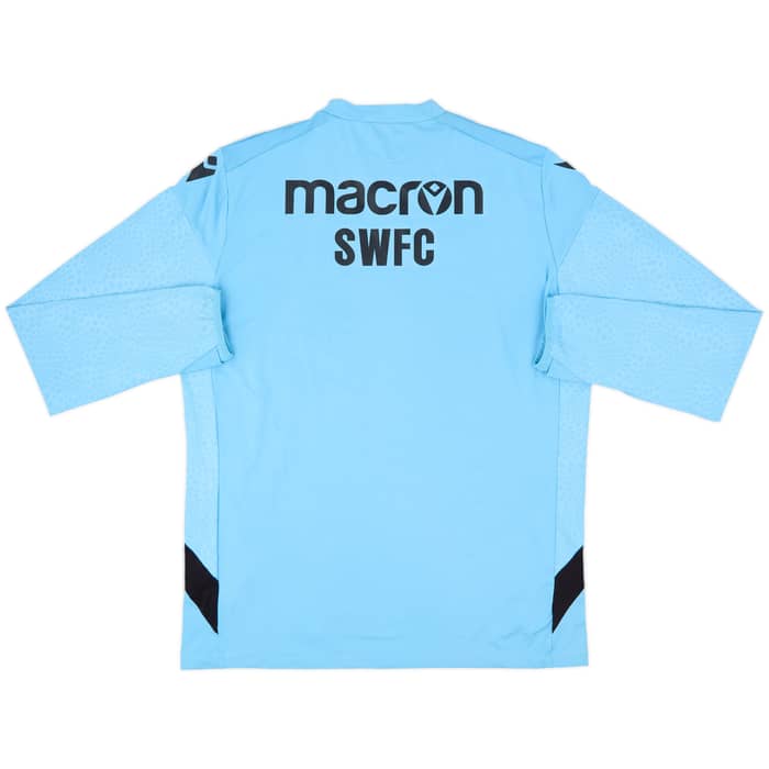 2021-22 Sheffield Wednesday Macron 1/4 Zip Drill Top - 8/10 - (3XL)