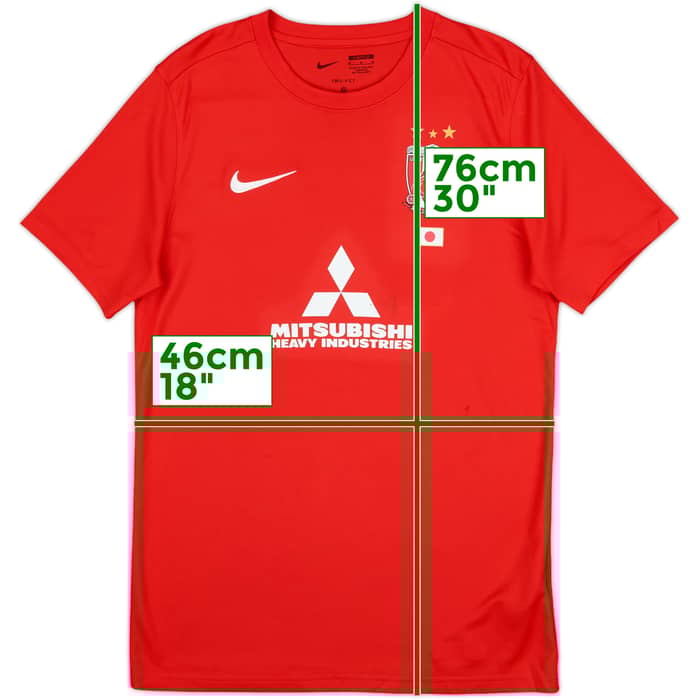 2021-22 Urawa Red Diamonds Nike Training Shirt - 7/10 - (M)