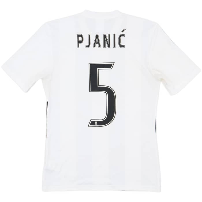2015-16 Juventus Basic Home Shirt Pjanic #5 - 8/10 - (S)