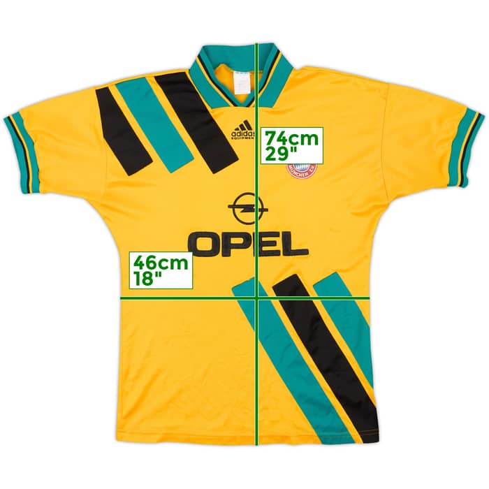 1993-96 Bayern Munich Away Shirt #10 - 8/10 - (S)