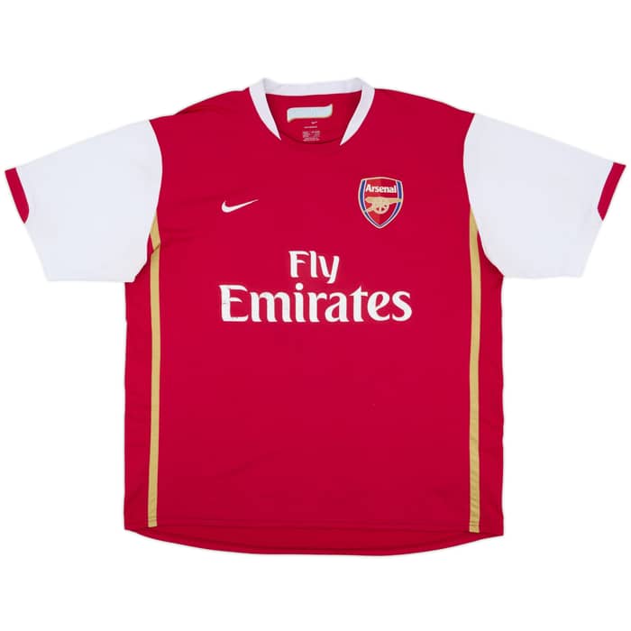 2006-08 Arsenal Home Shirt - 5/10 - (XL)