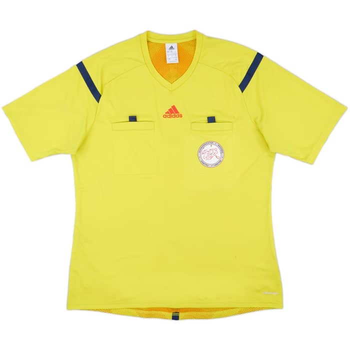 2014-15 Switzerland adidas Referee Shirt - 5/10 - (XL)