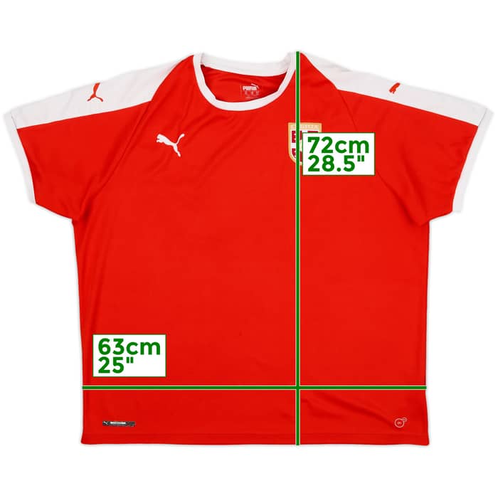 2018-19 Serbia Home Shirt - 7/10 - (XXL)