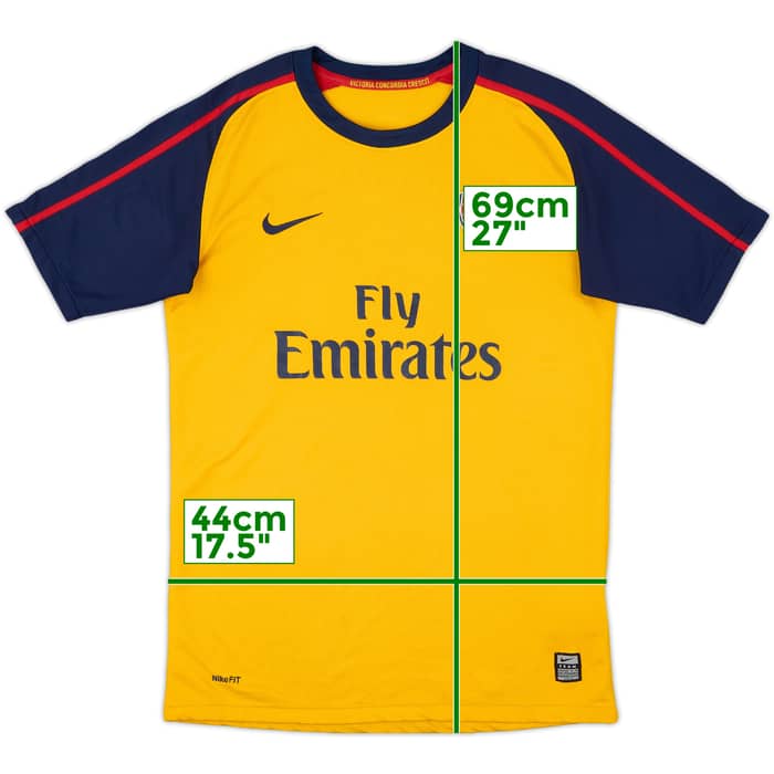 2008-09 Arsenal Away Shirt - 6/10 - (XL.Boys)