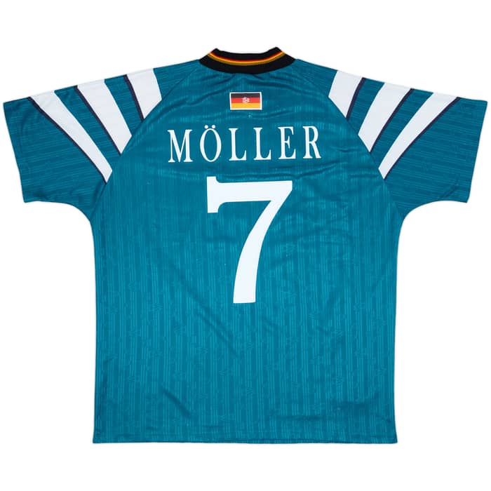 1996-98 Germany Away Shirt Moller #7 - 8/10 - (XL)