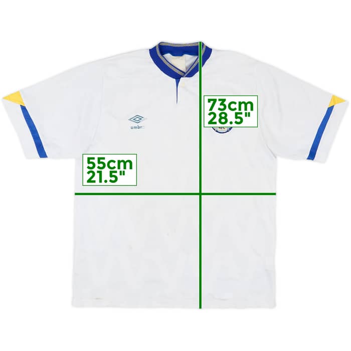 1990-91 Leeds United Home Shirt - 5/10 - (L)