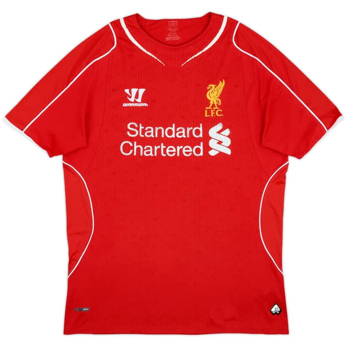 2014-15 Liverpool Home Shirt - 4/10 - (M)