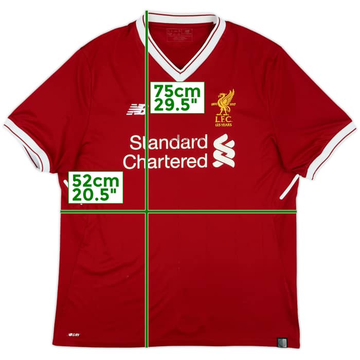 2017-18 Liverpool 125 Years Home Shirt - 5/10 - (L)