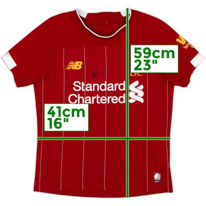 2019-20 Liverpool Home Shirt - 6/10 - (M.Boys)
