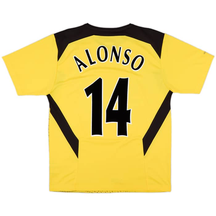 2004-06 Liverpool Away Shirt Alonso #14 - 6/10 - (M)