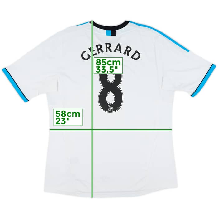 2011-12 Liverpool Third Shirt Gerrard #8 - 6/10 - (XL)
