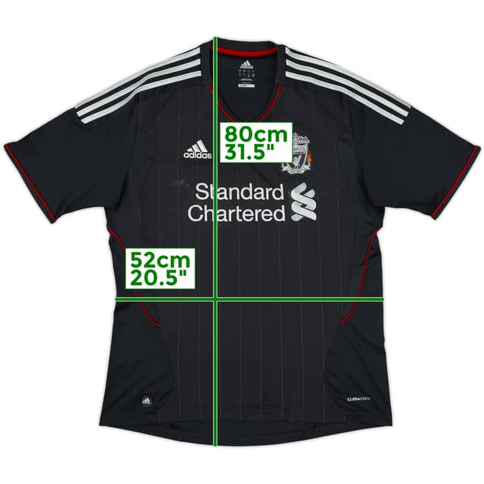 2011-12 Liverpool Away Shirt - 4/10 - (L)