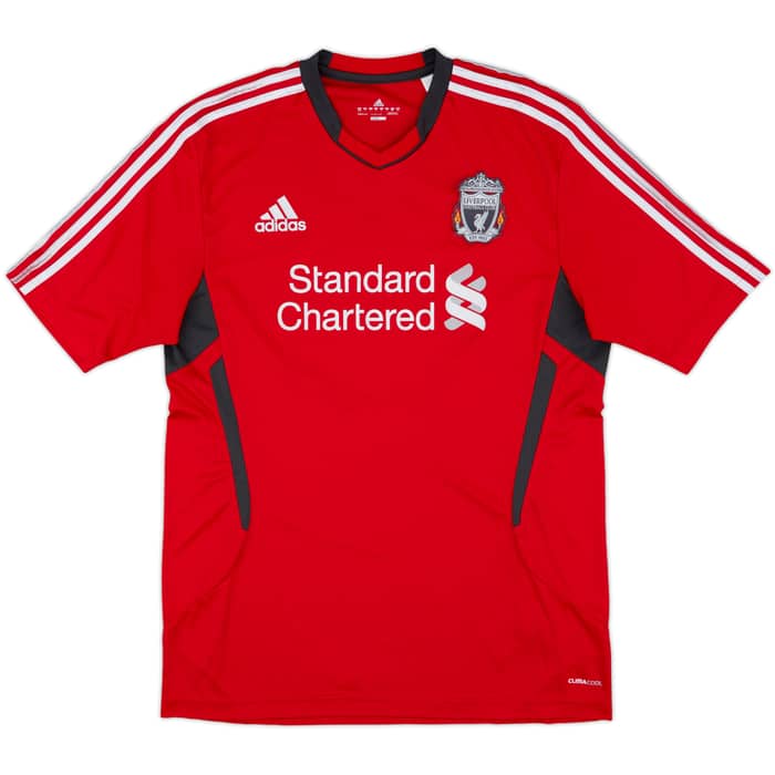 2011-12 Liverpool adidas Training Shirt - 4/10 - (L/XL)