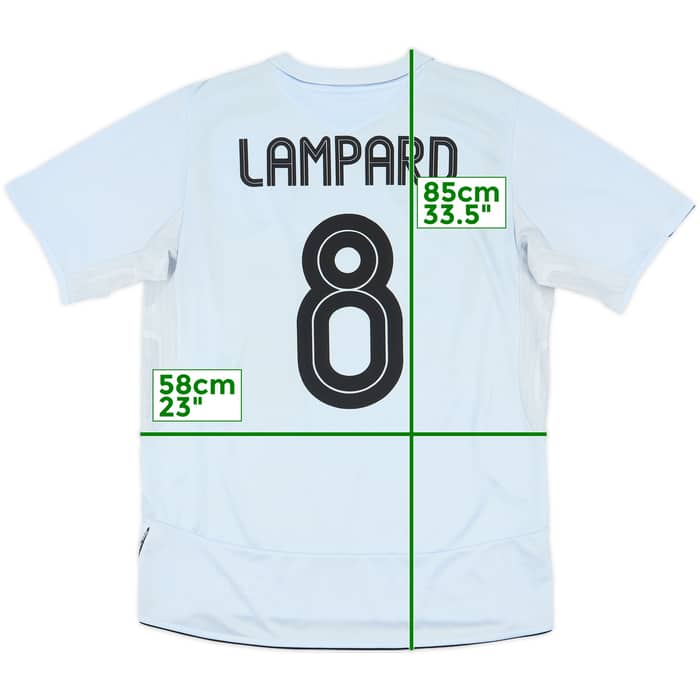 2005-06 Chelsea Away Shirt Lampard #8 - 7/10 - (L)