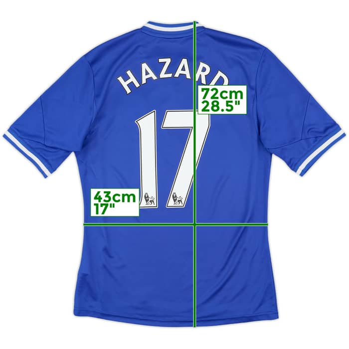 2013-14 Chelsea Home Shirt Hazard #17 - 7/10 - (S)
