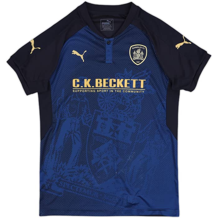 2017-18 Barnsley Third Shirt - 7/10 - (L.Boys)