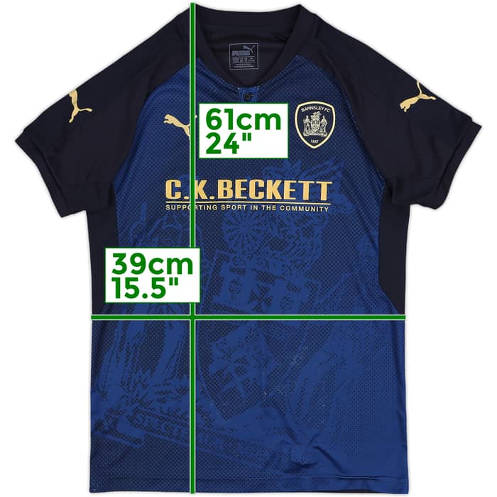 2017-18 Barnsley Third Shirt - 7/10 - (L.Boys)