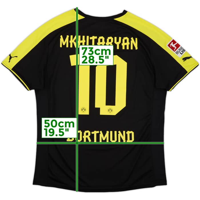 2013-14 Borussia Dortmund Away Shirt Mkhitaryan #10 - 8/10 - (L)