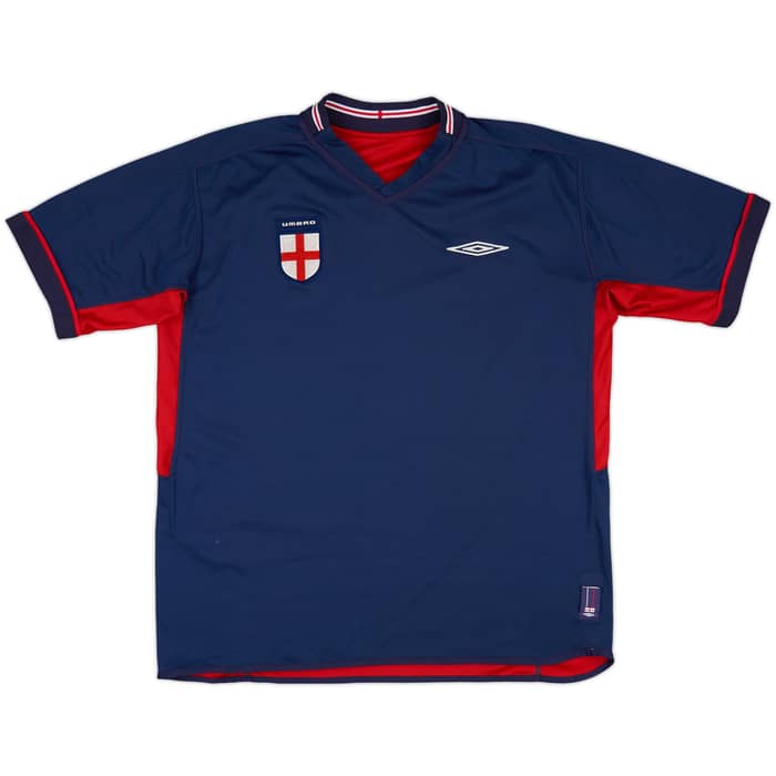 2002-04 England Away Shirt - 5/10 - (L)