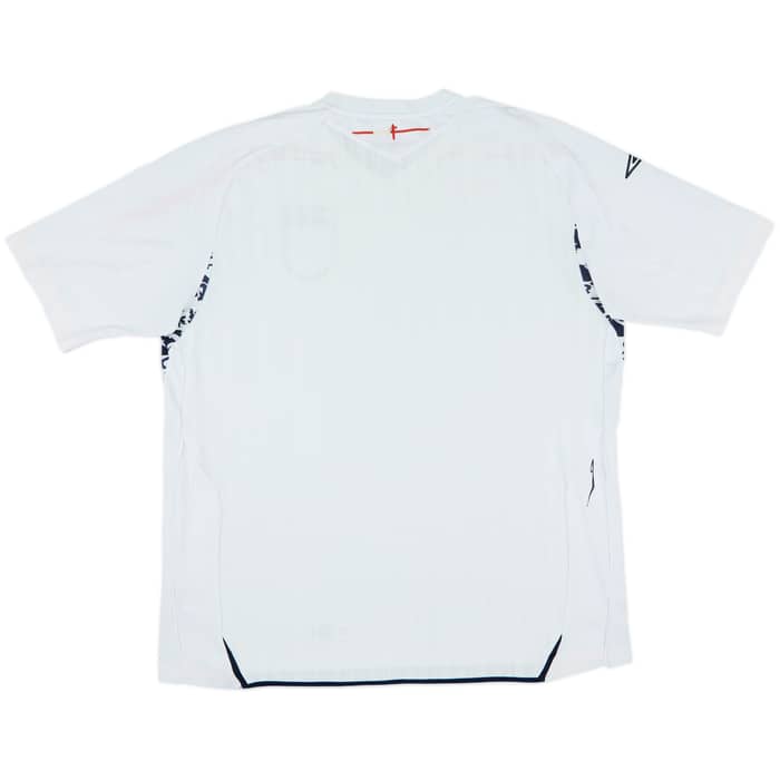 2007-09 England Home Shirt - 4/10 - (XL)