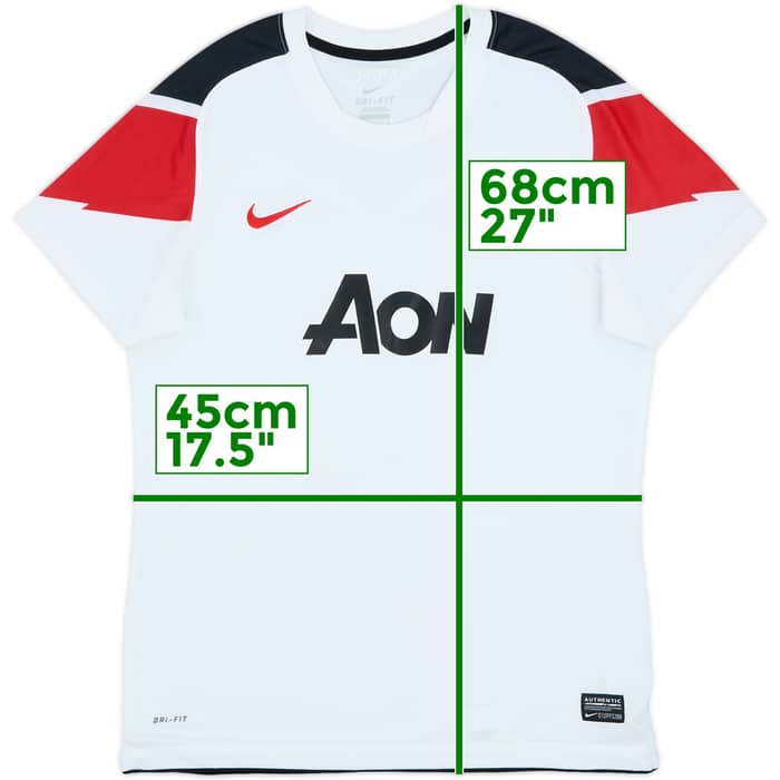 2010-12 Manchester United Away Shirt - 9/10 - (Women's M)