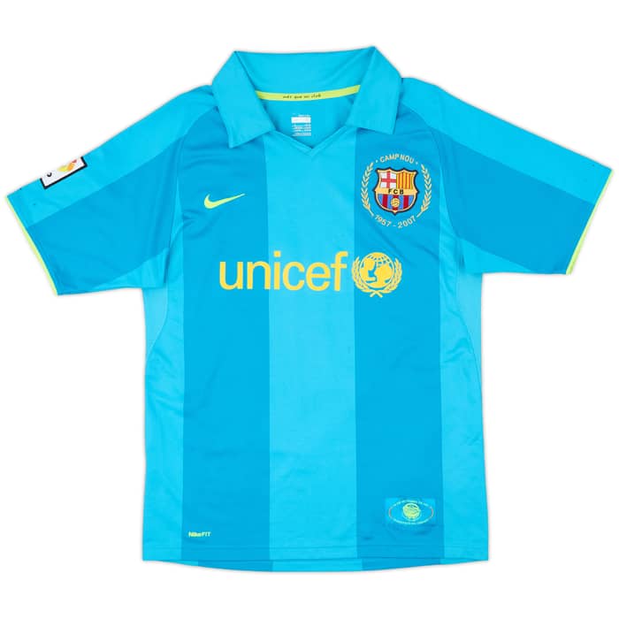 2007-09 Barcelona Away Shirt Ronaldinho #10 - 6/10 - (S)