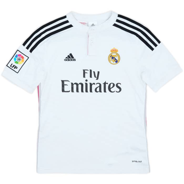 2014-15 Real Madrid Home Shirt - 5/10 - (M.Boys)