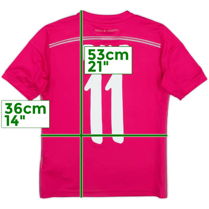2014-15 Real Madrid Away Shirt Bale #11 - 6/10 - (S.Boys)