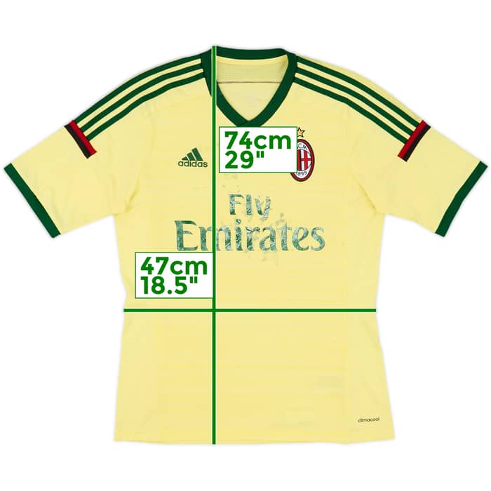 2014-15 AC Milan Third Shirt - 4/10 - (M)