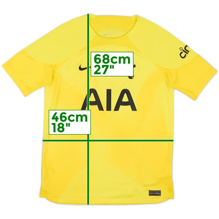 2022-23 Tottenham GK Shirt - 7/10 - (XL.Boys)