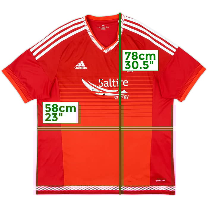 2015-16 Aberdeen Home Shirt - 5/10 - (XL)