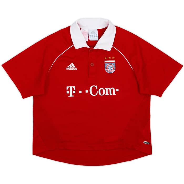 2005-06 Bayern Munich Home Shirt Ballack #13 - 5/10 - (S.Boys)