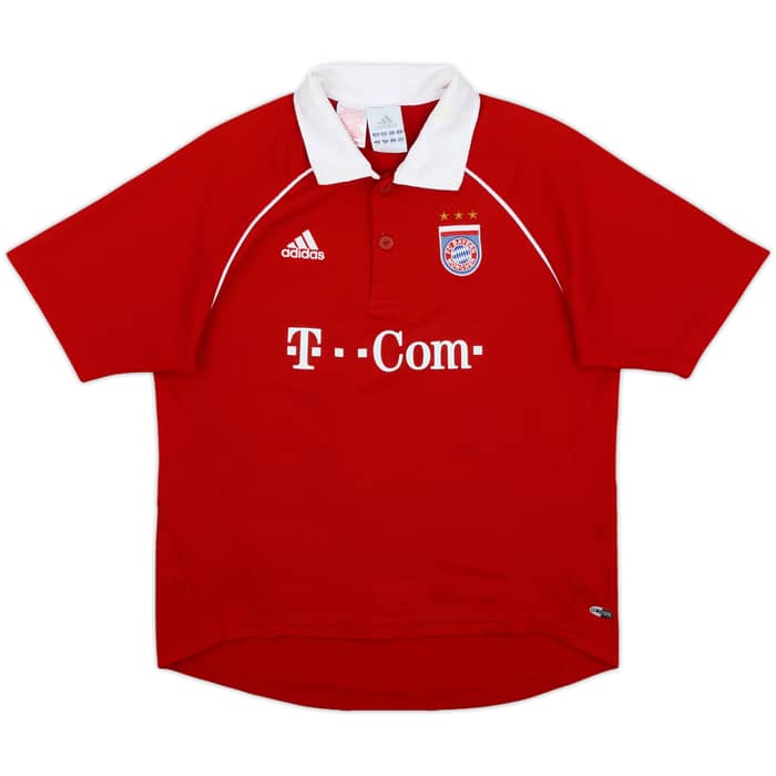 2005-06 Bayern Munich Home Shirt Ballack #13 - 7/10 - (M.Boys)