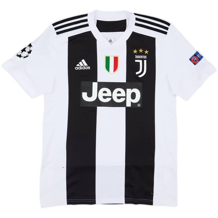 2018-19 Juventus Home Shirt Ronaldo #7 - 5/10 - (S)
