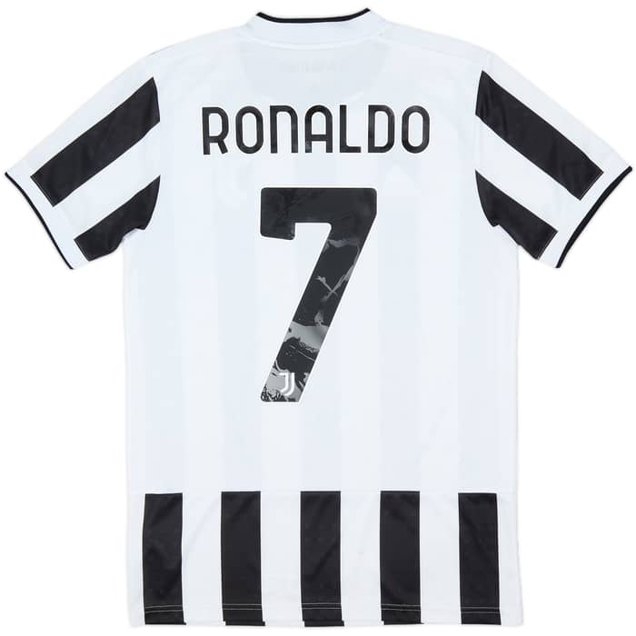 2021-22 Juventus Home Shirt Ronaldo #7 - 7/10 - (S)