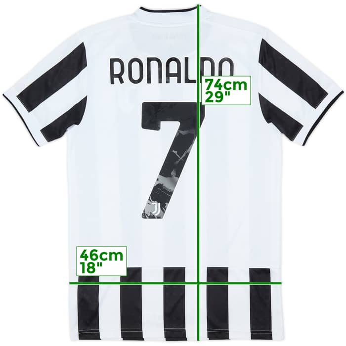 2021-22 Juventus Home Shirt Ronaldo #7 - 7/10 - (S)