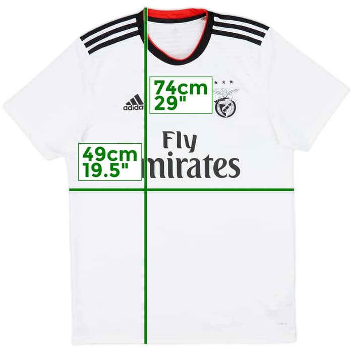 2018-19 Benfica Away Shirt - 6/10 - (M)